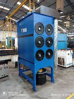 Instalação de sistema de exaustão e filtragem TREAL em cliente industrial